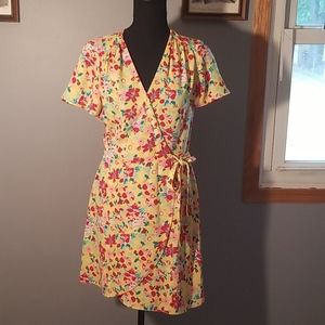 Jcrew wrap dress